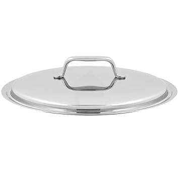 USA Pans 10-Inch Stainless Steel Gourmet Chef Skillet Lid Cover for 1535CW