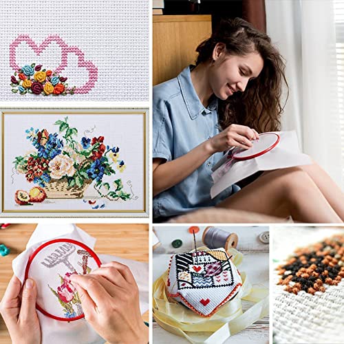 Toile Aida 11 points pour grands tableaux de broderie faits main