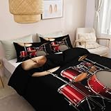 [Design 3D Élégant et Coloré] : Égayez votre chambre avec des motifs imprimés 3D haute qualité, résistants à la décoloration. Cette housse de couette moderne convient parfaitement aux chambres d'enfants, adolescents et adultes, apportant une décoration élégante, vivante et tendance