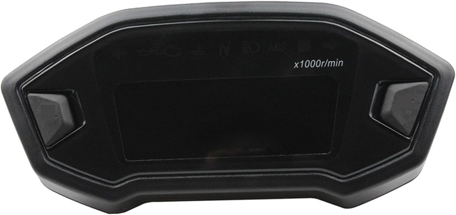 Motorcycle Odometer Gauge Motorcycl Digital Tachometer Odometer For 1 2 4 Cylinder Motorcycles with DC 12V Universal Replacement Adjustable meter