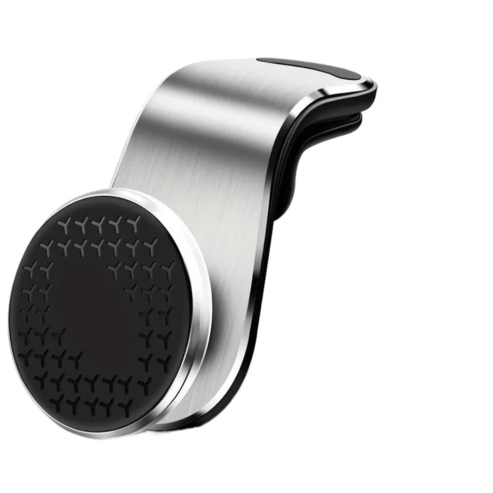 Per Samsung Supporto Magnetico Universale Telefono Supporto Sfiato D'aria Magnete Auto GPS Smartphone Mobile Supporto Telefono Auto(360 Rotate Silvery)