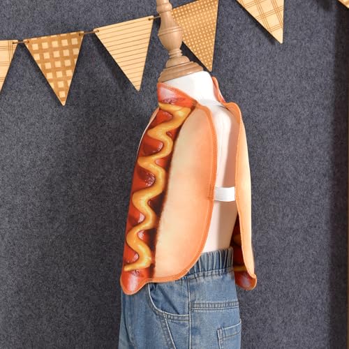 Kids Hot Dog Halloween Clothes for 1-10 Years Old2