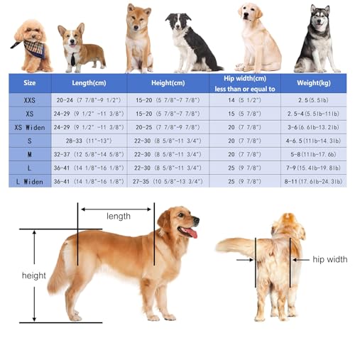 Todos los perros de apoyo. Nuestra silla de ruedas con 4 ruedas, ajustable para mascotas de asistencia móvil para perros, soporte para displasia de cadera de perro, patas traseras