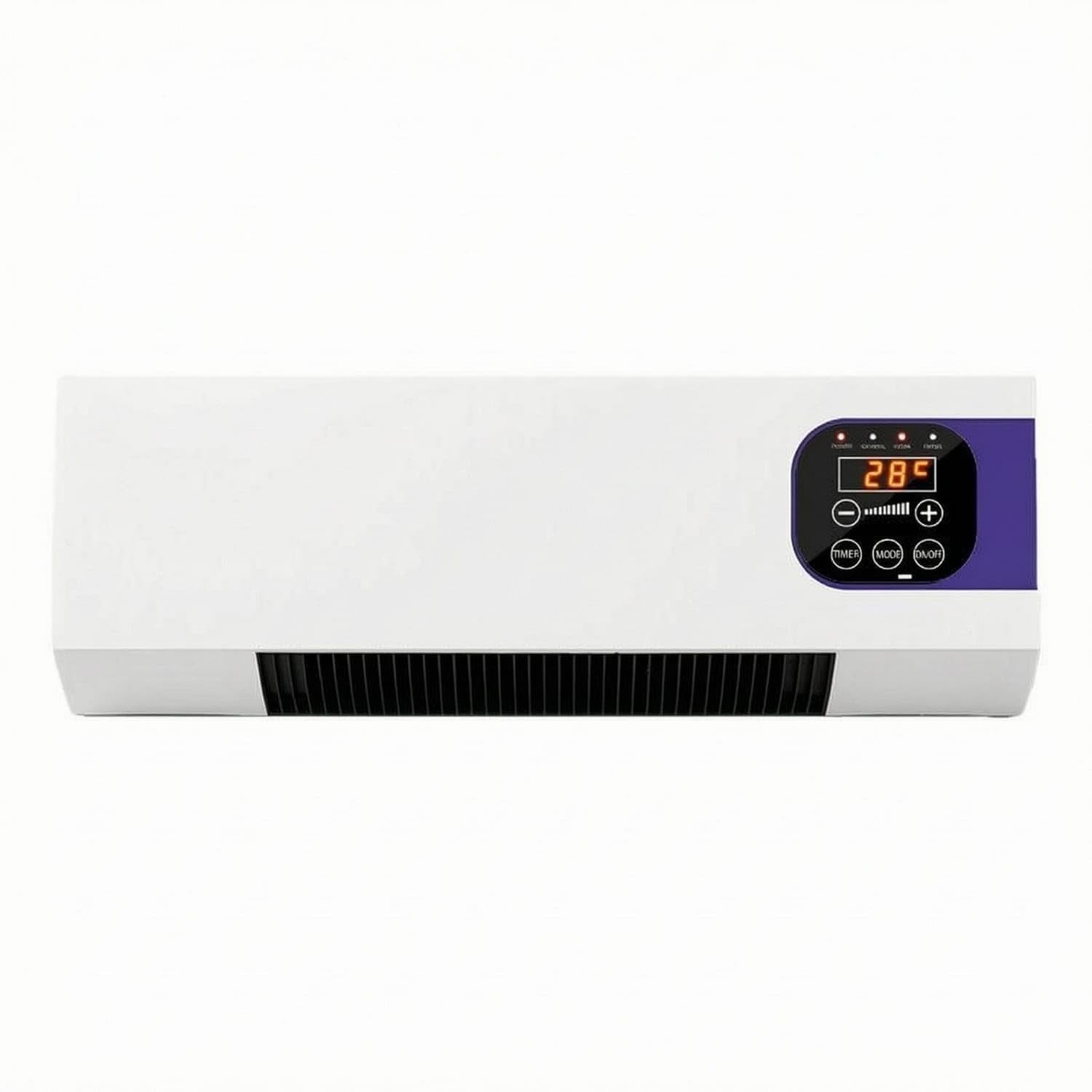 2000W Wall-Mounted Heater Temperature Display Wall Heater, White Touch Us 2-pin | Home & Garden | Home Improvement | Heating, Cooling & Air-image-38