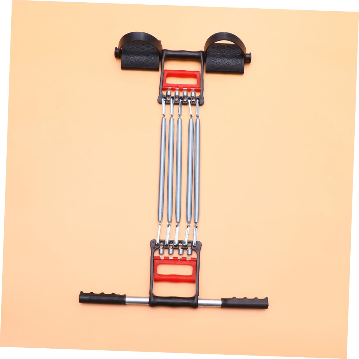 Toyvian Dispositif de Tension Expansion Thoracique équipement de Formation Expanseur de réglable entraînement s'asseoir Les Muscles renforcent l'exerciseur Black