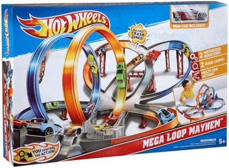 Hot Wheels Mega Loop Mayhem Trackset