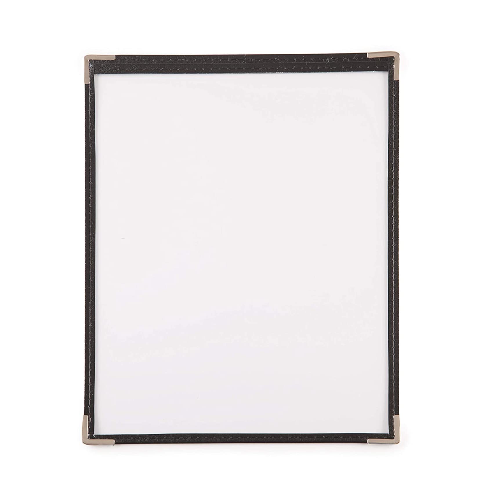 Zestaw 20 pokrowców na menu - pojedyncza strona, 2 widoki, pasuje do papieru 20 x 28 cm - okładki menu restauracji
