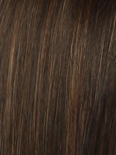 Top of Head Topper Color R6/30H CHOCOLATE COPPER - Hairdo Extensions Clip In Hair Tru2Life Heat Friendly Synthetic Monofilament Base Hairpiece Bundle with Maxwigs Hairloss Booklet