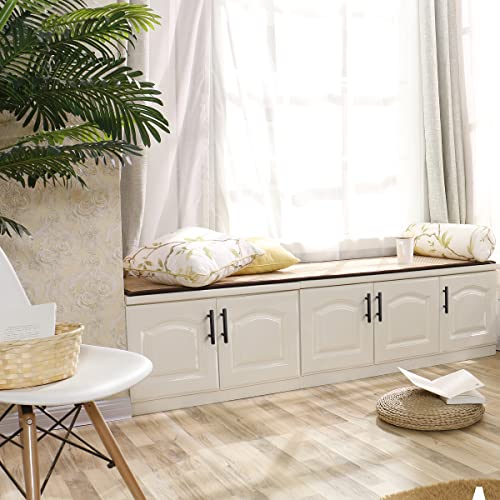 Knobwell 20 Pack 5-3/5" Black Square Cabinet Pulls Drawer Handles, Stainless Steel Cabinet Handles For Kitchen And Bathroom Cabinets Cupboard, Center To Center 3-1/2", Length 5-3/5" #TOP2