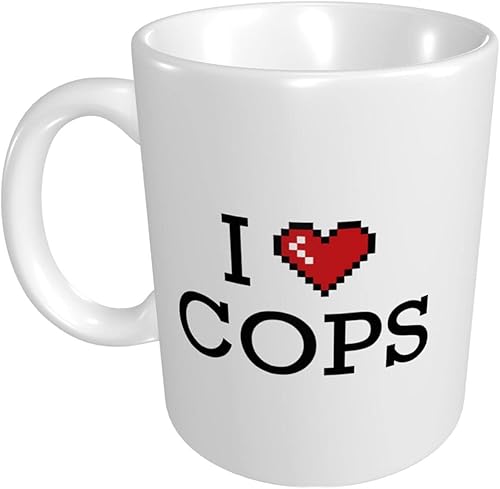 Coffee Mugs Funny I Love Cops Mug Funny Coffee Mug For Men Funny Coffe Mug