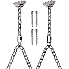 Silent Swing Hanger With 105" Black Chain