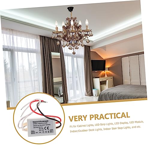 UKCOCO Motorista De Led Conversor 12v Para 120v Plugue Led Cc Conversor De 120 Para 12 Volts Convers
