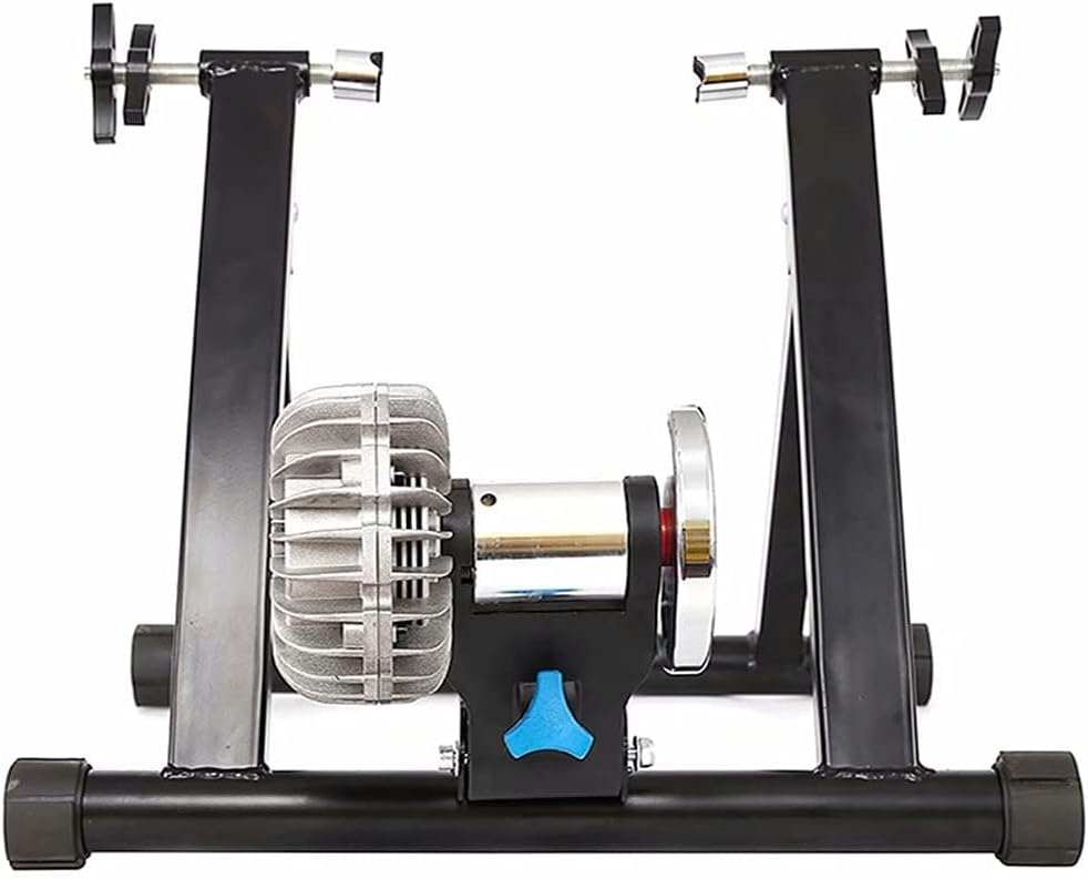 Bike Stand for Indoor Riding Magnetic Bike Trainer Stand Premium Steel，Foldable Hydraulic Resistance Bicycle Riding Trainer，Indoor Mountain Road Bike Cycling Turbo Trainer