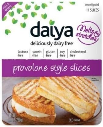 Daiya Provolone Style Cheese Slices, 7.8 Ounce
