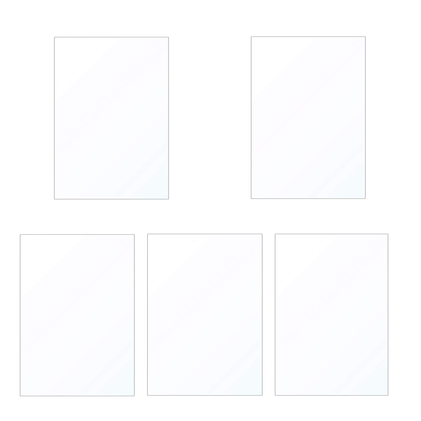 Cregrant3D5PCS FEP Film Release Film for ELEGOO Mars, AnyCubic Photon/Photon S, Creality LD-001 LCD SLA DLP 3D Printer, 200 x 140 x 0.15mm