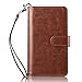 ULAK Note 3 Case, Galaxy Note 3 Case - Multi Card Slots Series PU Leather Magnetic Wallet Case Cover for Samsung Galaxy Note 3 III N9000 (Brown)