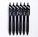 Uni Jetstream Standard Ballpoint Pen, 0.7 mm, Black Ink, Black Body, 6 pens per Pack (Japan import) [Komainu-Dou Original Package]