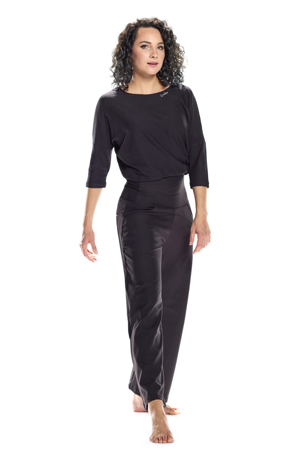 WINSHAPE Winshape Dt111ls Débardeur Fonctionnel À Manches ¾ pour Femme T-Shirt de Yoga Femme (Lot de 1)