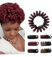 [3 packs] Small Jamaican Bounce Hair Jumpy Wand Curl Crochet Hair Toni Curl Crochet Twist Hair Ex...