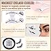 wiwoseo Magnetic Eyelashes Natural Look Magnetic Lashes No Glue or Eyeliner Needed Magnet Eyelashes without Eyeliner Magnetic Lashes Natural Look Reusable Magnetic Eyelashes with Applicator