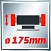 Einhell TC-BG 175 - Esmeriladora