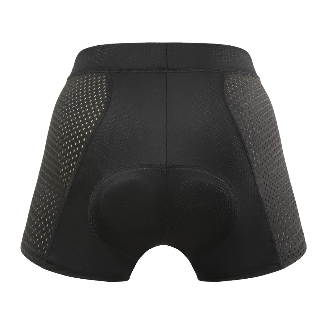 Msport Pantalones Cortos de Ciclismo para Hombre – Acolchado 3D en Gel, Transpirable y de Secado Rápido, Ropa Interior de Ciclismo