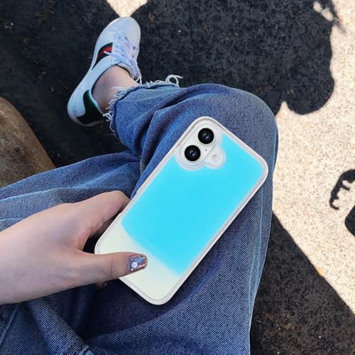 Coque de téléphone de luxe phosphorescente pour iPhone 16