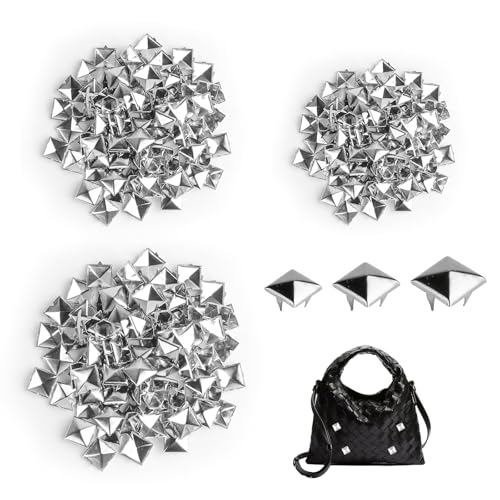 300 Piezas Remaches Punk Decorativos, Tachuelas para Ropa,