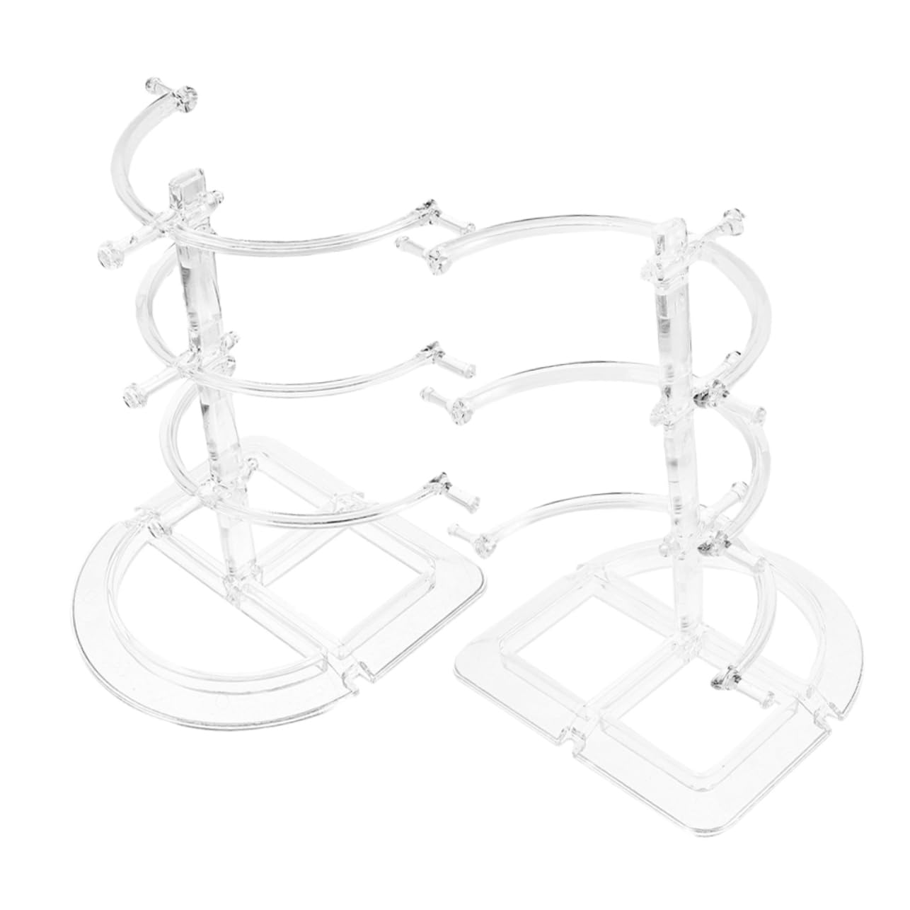 TOPBATHY 6 Stück Brillenständer Brillenständer Sonnenbrillenhalter Brillenhalter Ständer Brillen Organizer Ständer Sonnenbrillen Präsentationsständer Brillenhalter Steht