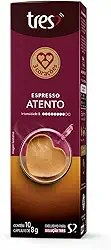 3 Corações Café Espresso Atento TRES - 10 unidades