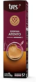 3 Corações Café Espresso Atento TRES - 10 unidades
