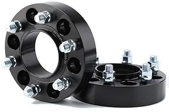 KSP 6x135 to 6x135 Wheel Spacers for F150, 1.5in（38mm） Hubcentric 6 Lug Wheel Adapters for 2015-2023 F150 Expedition,Navigator with M14x1.5 Studs and 87.1mm Hub Bore, 4pcs Black