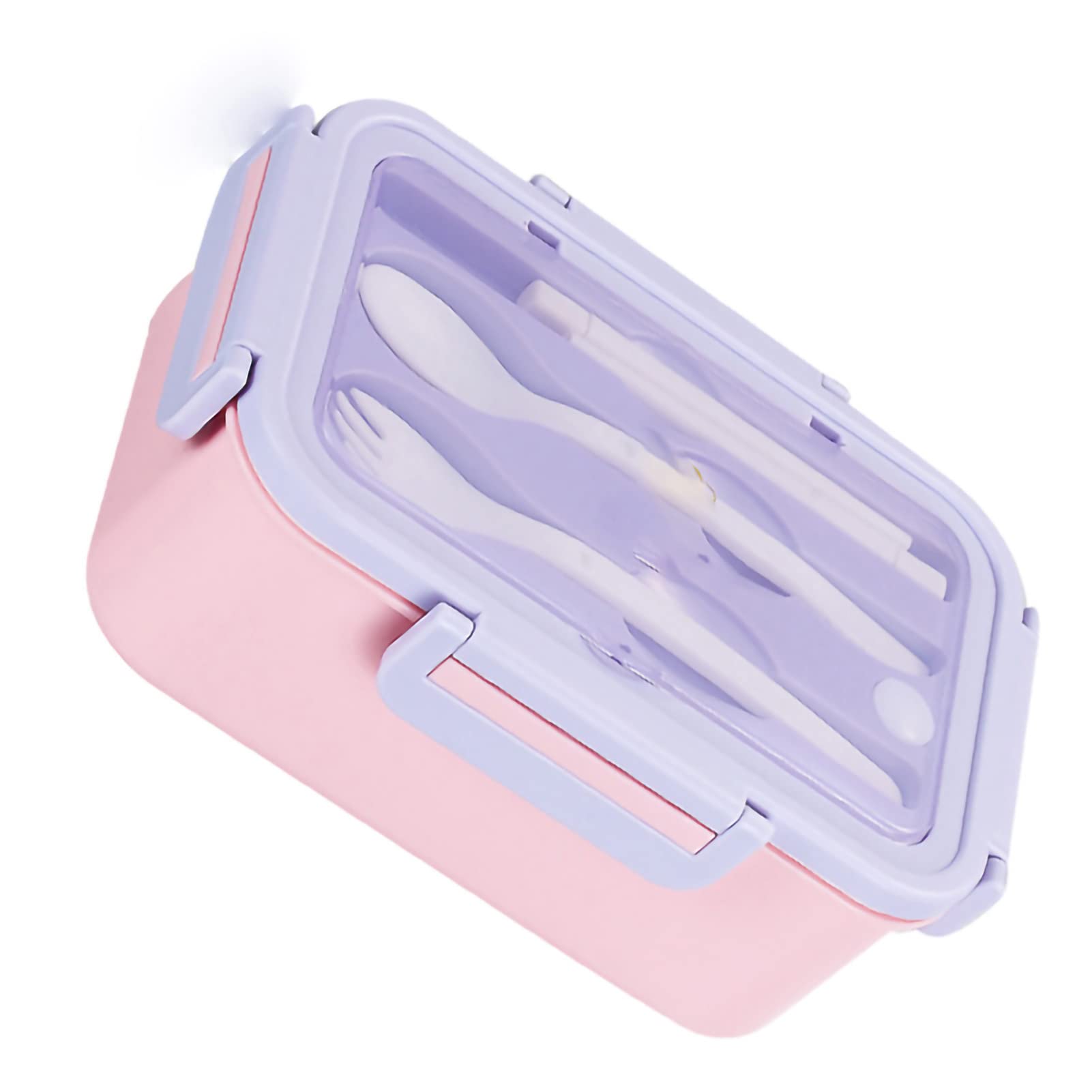 Ejoyous Portable Lunch Box, Divided Grid 10.6 Oz Food Grade PP (1400ml)
