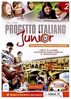 Progetto Italiano Junior: Libro + Quaderno + CD-Audio (Livello A2) 9606930335 Book Cover
