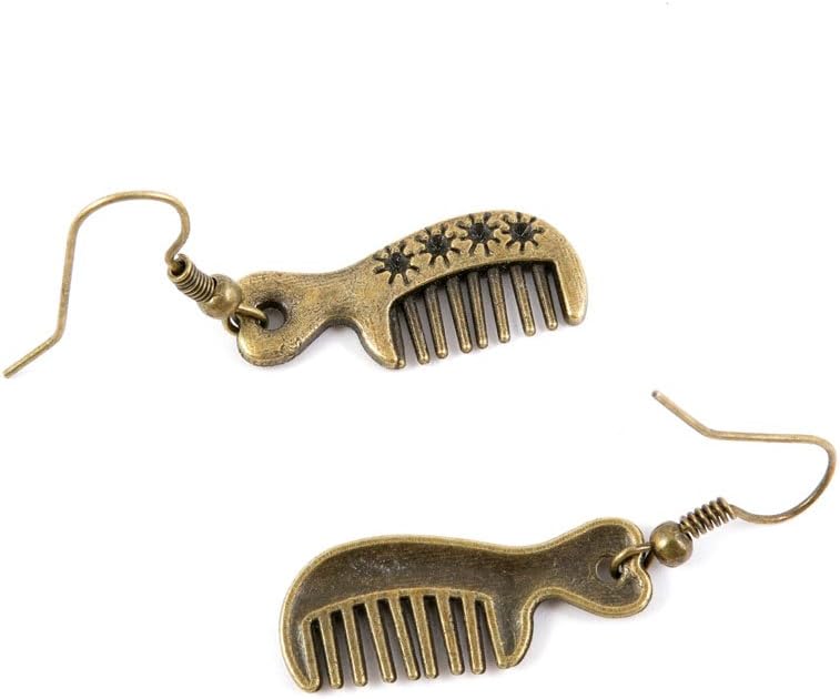 60 Pairs Jewelry Making Charms Supply Supplies Wholesale Fashion Earring Backs Findings Ear Hooks E5WK8 Haircomb