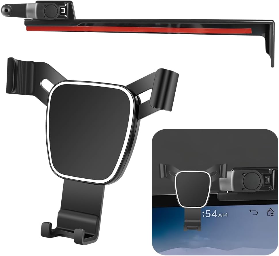 Car Phone Holder for Genesis GV80 2021 2022 2023 2024 Auto Accessories Navigation Bracket Interior Screen Decoration Dash Board Mobile Cell Phone Mount case