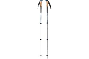 Wilderness Backpacking Poles - Excelsior 3, Unisex ,1-pk, Black