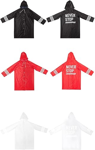 Miniatura 6 de plplaaoo Impermeable de senderismo, capa de lluvia de senderismo, impermeable EVA, capa de lluvia masculina femenina, capa de lluvia masculina y