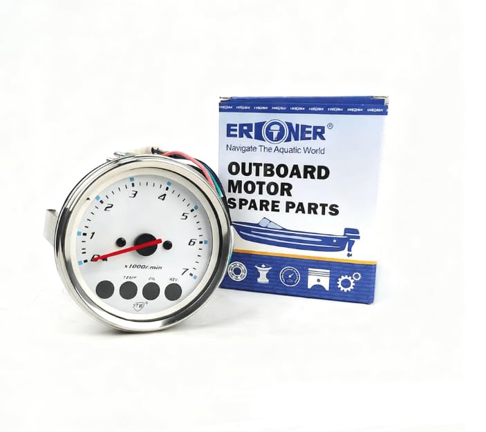 34200-93J51 White Multifunction Tachometer for Suzuki DF40 DF140 Outboard