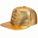AICase for Bruno Merch Mars Gifts Hip Hop Hat/Flat-Brimmed Hat,Rock Cap i Just Might Adjustable Snapback Hat Concert Outfit Vinyl Poster Sticker Jersey Merchandise Gifts for Fans Birthday Gold