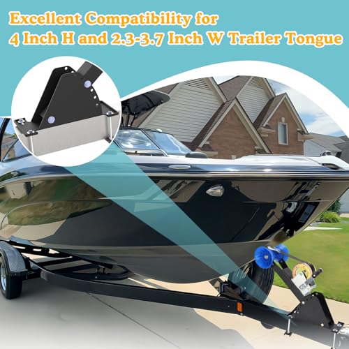 image for DITKOK Boat Winch Stand with Upgraded Reinforced Base, Fits 2.3