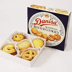 DANISA BISCOITO AMANTEIGADO BUTTER COOKIES 90G
