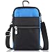 liangdongshop 3 Way Water Resistant Utility Gadget Pouch RFID Blocking Passport Phone Waist Pack with Locking Carabiner(sky blue)