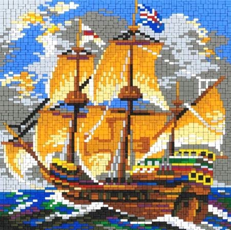 stickit Mini Stecksystem Segelschiff Bounty ca. 4.700 Teile Nr. 42232