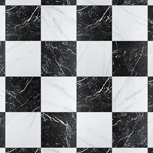 Somertile Merzoni Checker Ruzzini 17.88" X 17.88" Porcelain Floor And Wall Tile #TOP7
