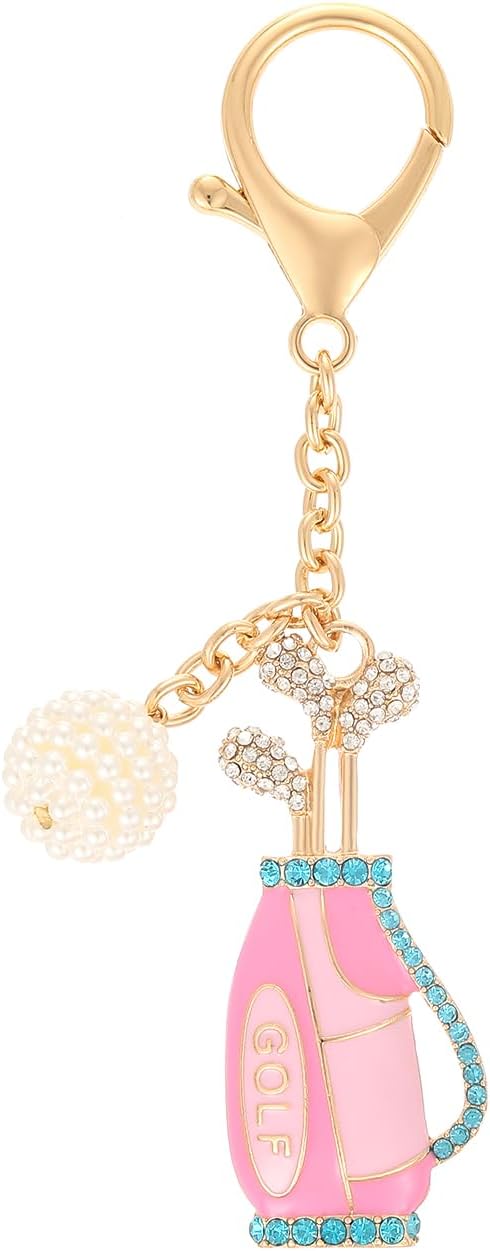 Madison Tyler Cute Keychains for Women | Martini Olive Bald Eagle Golf Espresso Martini Bag Purse Charms for Handbags