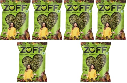 Image of Zoff Kasuri Methi - Superior Quality Dried Kasuri Methi Leaves for Authentic Flavor, Versatile Cooking, Health Benefits, Pure, Fresh - Dried Fenugreek Leaves -50g pack of 6