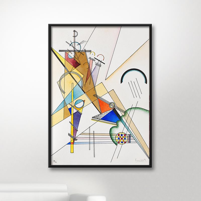 Amazon.co.jp: ROSSOGRAFICO ワシリー カンディンスキー ポスター