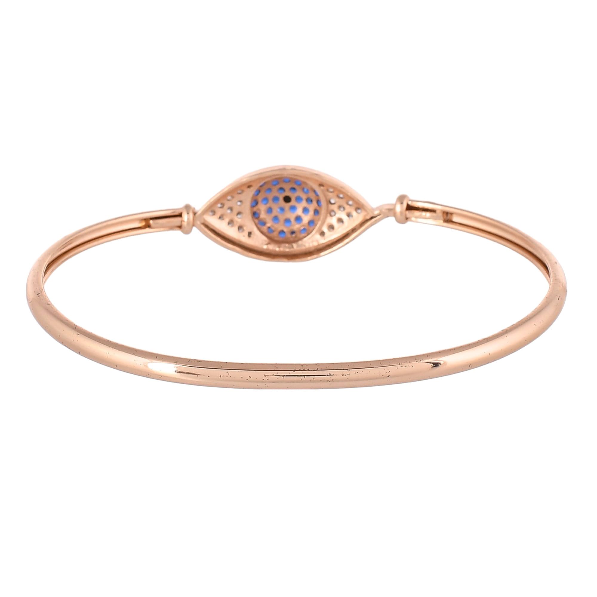 Elegant Evil Eye Bracelet with Plating