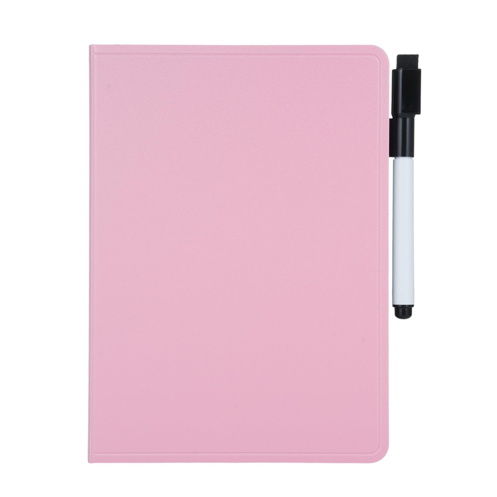 Whiteboard Sided 210 148 mm with and Eraser for Office, Pink